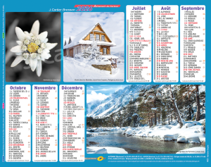 MONTAGNES HIVER ET ETE