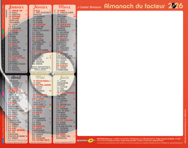 CALENDRIER EFFAÇABLE – Image 2
