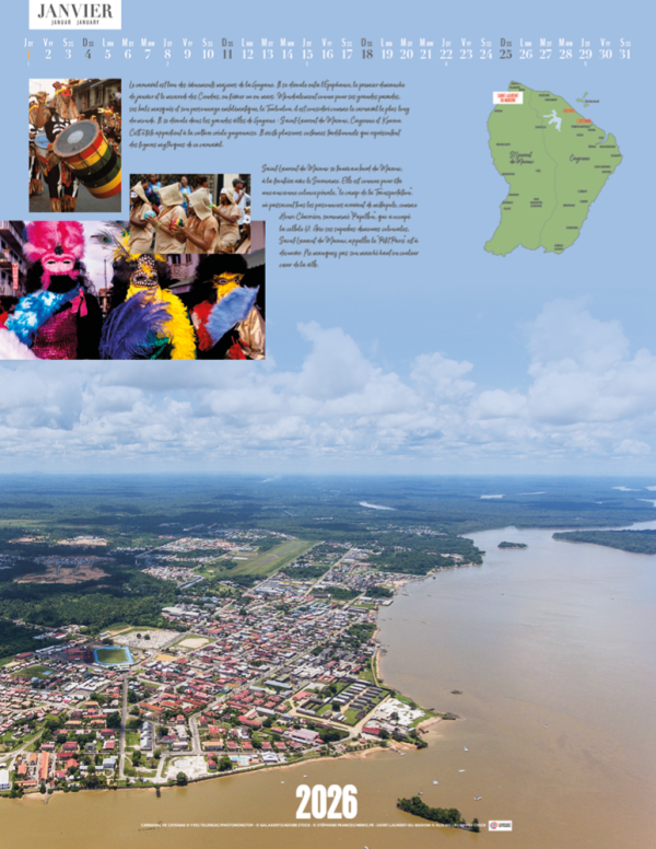 CALENDRIER "GUYANE FRANCAISE" – Image 7