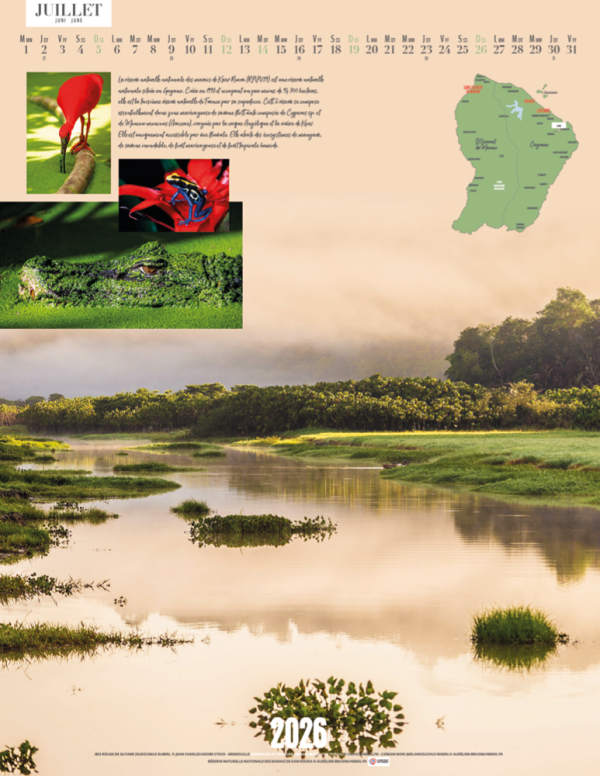 CALENDRIER "GUYANE FRANCAISE" – Image 6