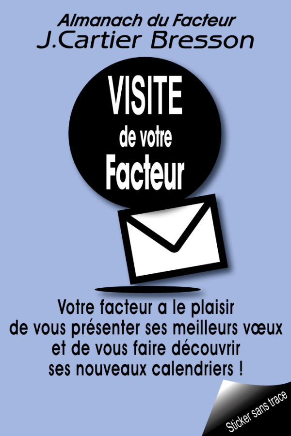 LOT DE 40 STICKERS AVIS DE PASSAGE