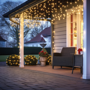 GUIRLANDE RIDEAU 200 LED 1500 PTS